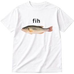 Koszulka z nadrukiem Fih