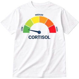 Koszulka z nadrukiem Low Cortisol